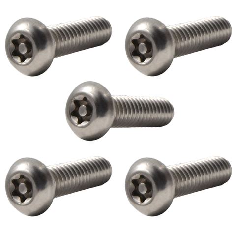 button head screws torx drive.